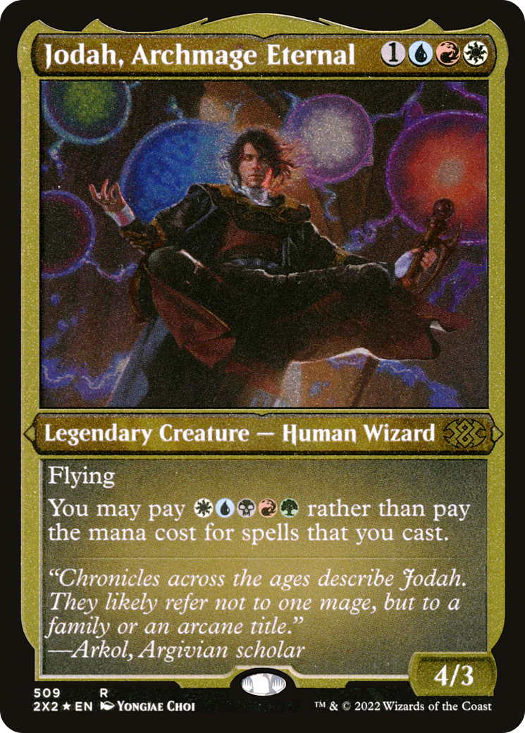 Jodah, Archmage Eternal (2X2-509) (Etched Foil)