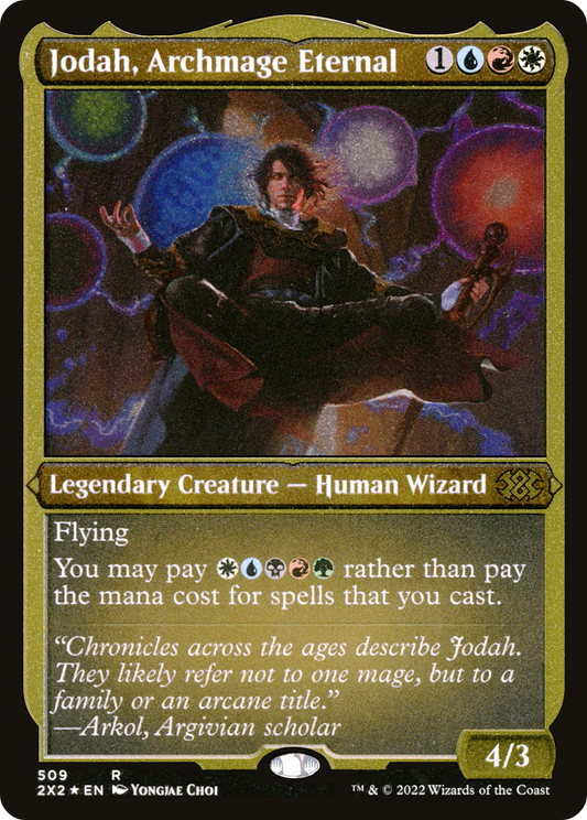 Jodah, Archmage Eternal (2X2-509) (Etched Foil)