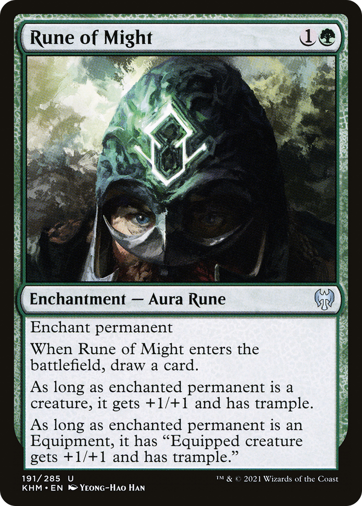 Rune of Might (KHM-191) (Foil)