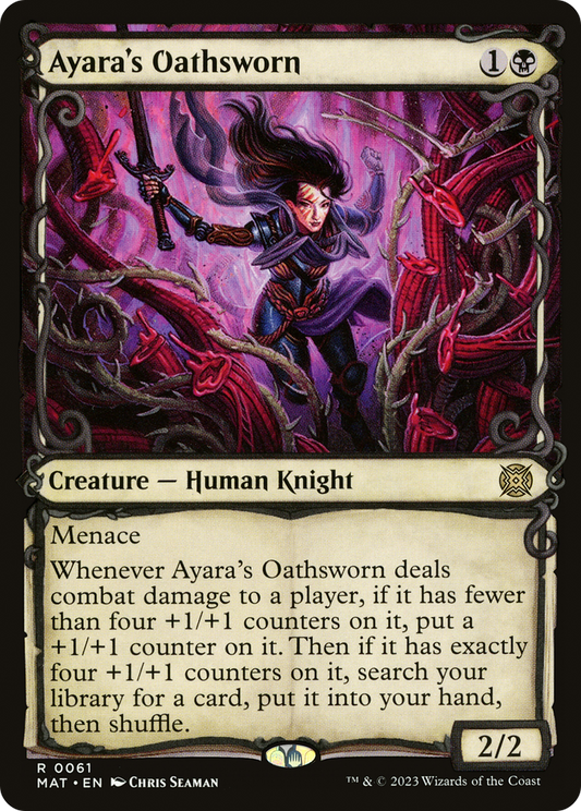 Ayara's Oathsworn (MAT-061) (Showcase)