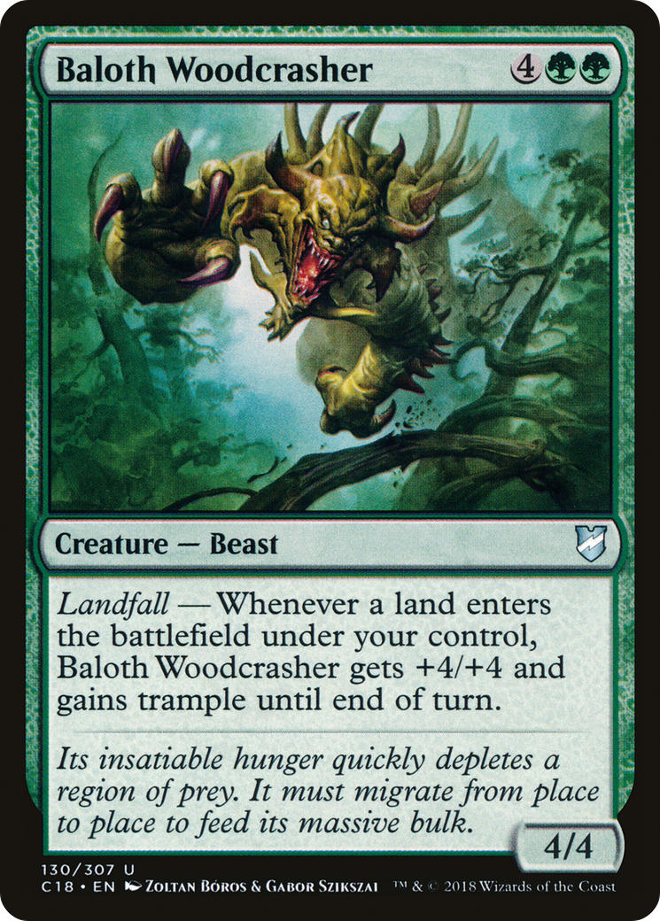 Baloth Woodcrasher (C18-130)