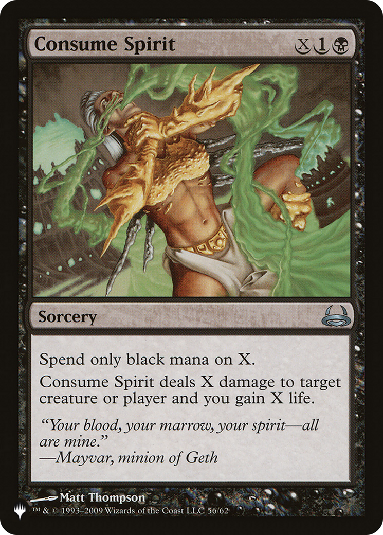 Consume Spirit (LIST-DDC-56)