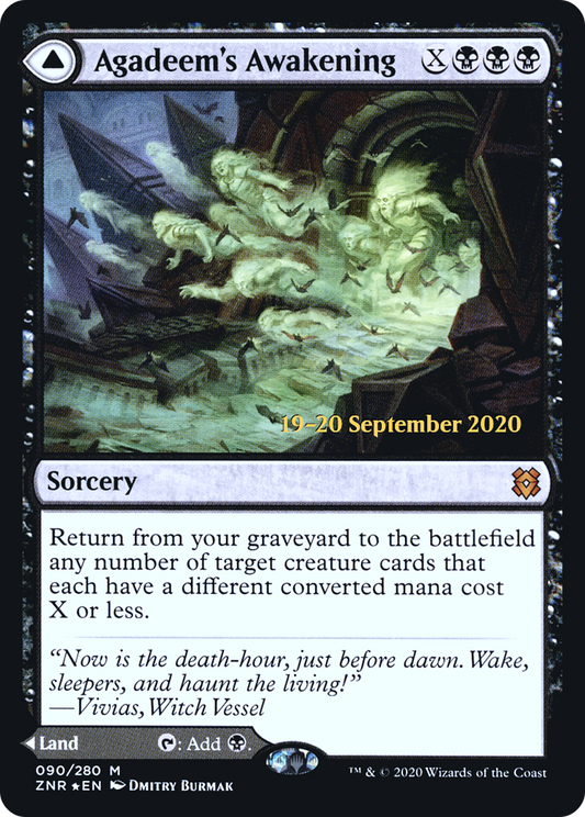 Agadeem's Awakening // Agadeem, the Undercrypt (PRE-90S) (Foil)