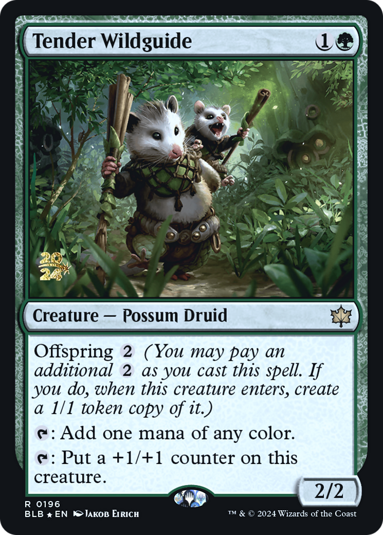 Tender Wildguide (PRE-196S) (Foil)