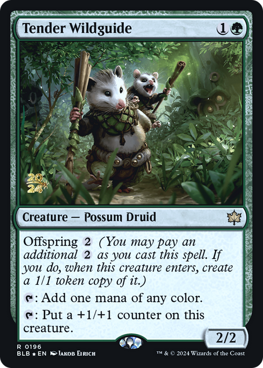 Tender Wildguide (PRE-196S) (Foil)