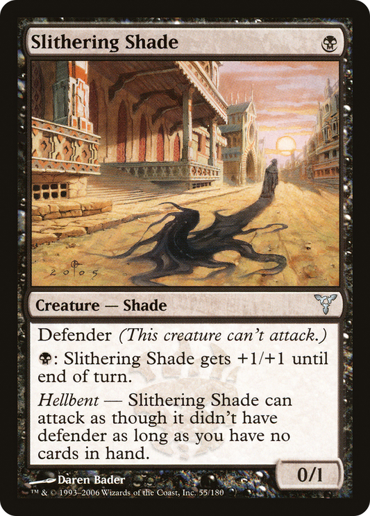 Slithering Shade (DIS-055) (Foil)