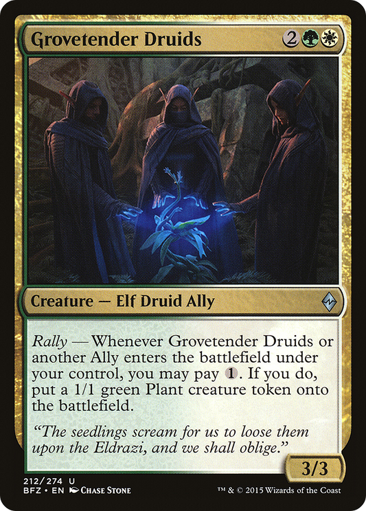 Grovetender Druids (BFZ-212)