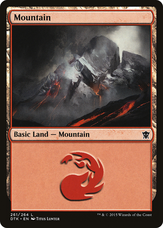 Mountain (DTK-261) (Foil)
