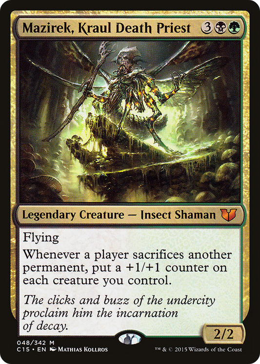 Mazirek, Kraul Death Priest (C15-048)