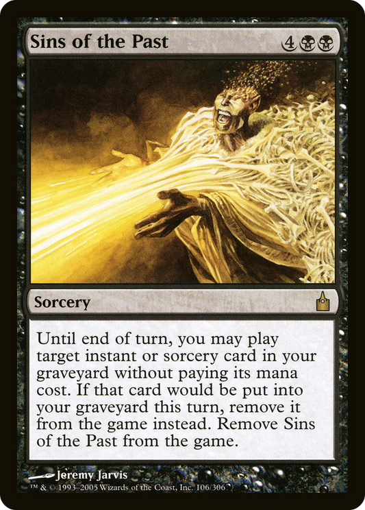 Sins of the Past (RAV-106) (Foil)