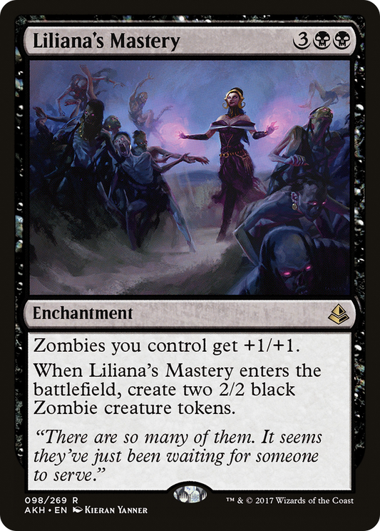 Liliana's Mastery (AKH-098) (Foil)