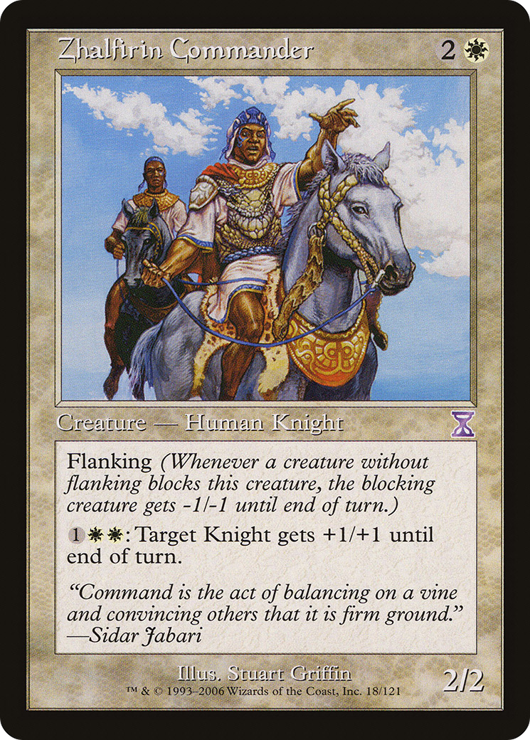 Zhalfirin Commander (TSB-018) (Foil)