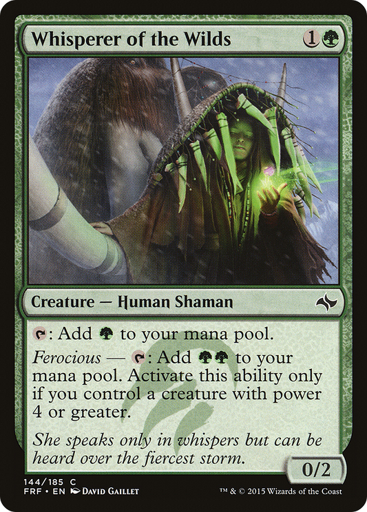 Whisperer of the Wilds (FRF-144) (Foil)