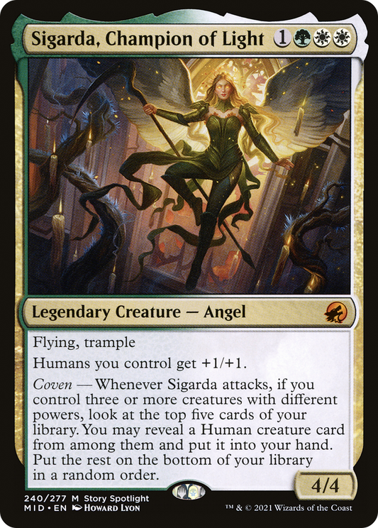 Sigarda, Champion of Light (MID-240)
