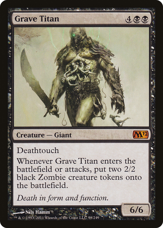 Grave Titan (M12-098) (Foil)