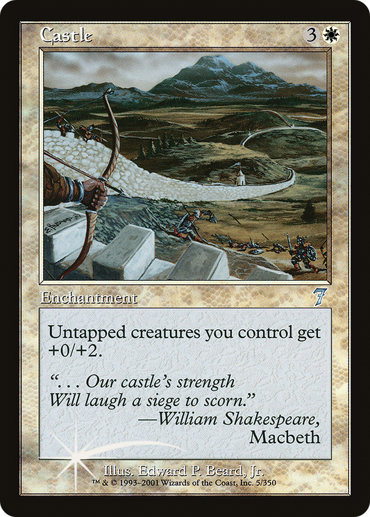 Castle (7ED-05★) (Foil)