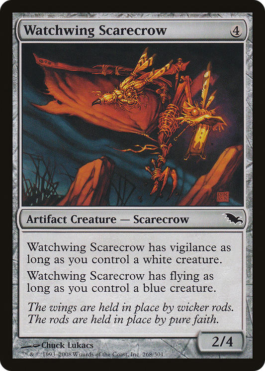 Watchwing Scarecrow (SHM-268) (Foil)