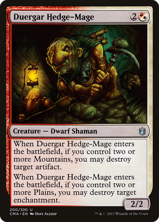 Duergar Hedge-Mage (CMA-200)