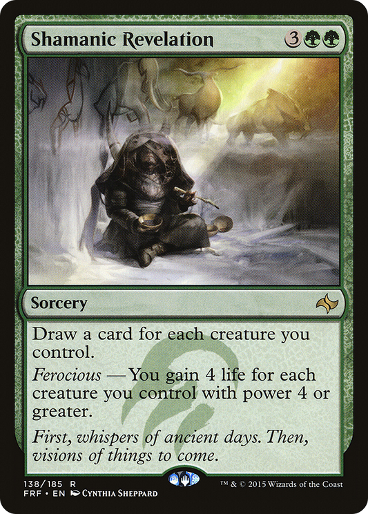 Shamanic Revelation (FRF-138) (Foil)
