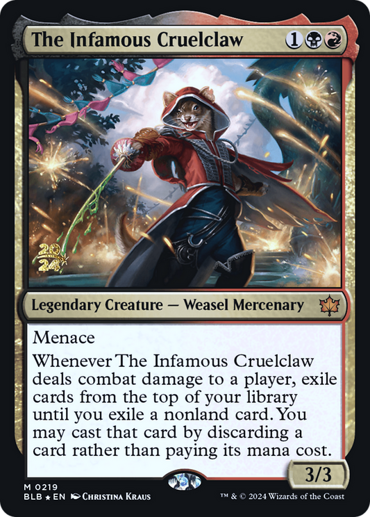 The Infamous Cruelclaw (PRE-219S) (Foil)