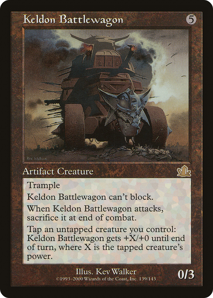 Keldon Battlewagon (PCY-139) (Foil)