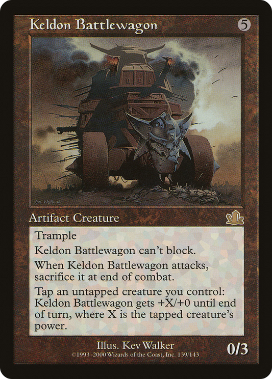 Keldon Battlewagon (PCY-139) (Foil)