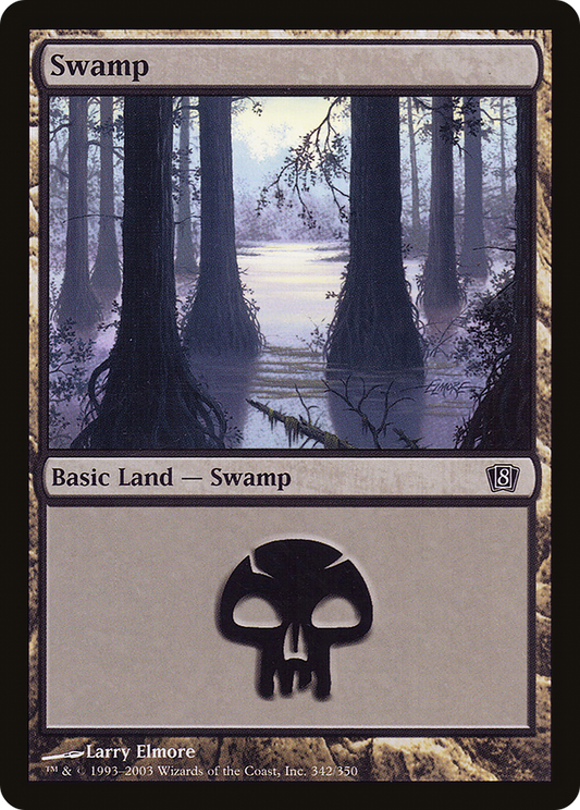 Swamp (8ED-342★) (Foil)