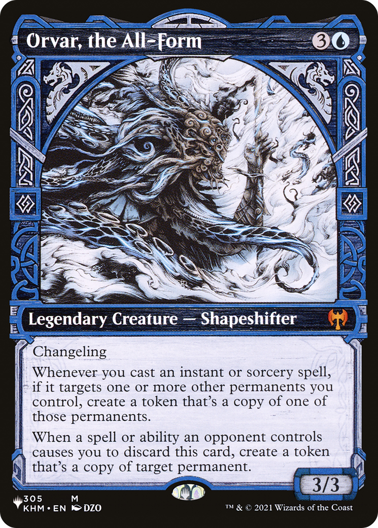 Orvar, the All-Form (LIST-KHM-305) (Showcase)