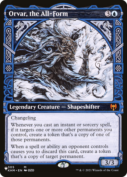 Orvar, the All-Form (LIST-KHM-305) (Showcase)