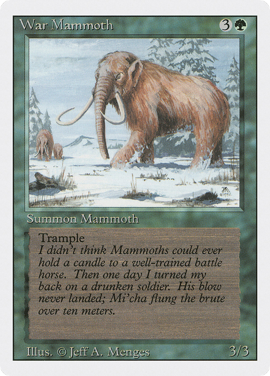 War Mammoth (3ED-228)