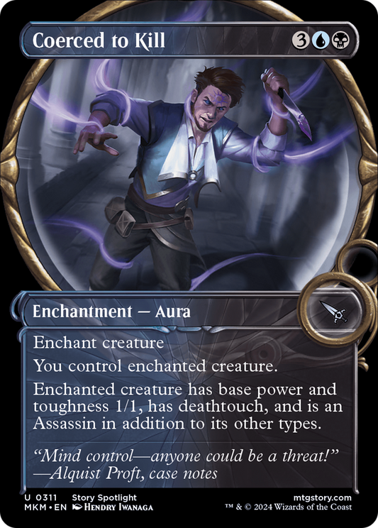 Coerced to Kill (MKM-311) (Showcase) (Foil)