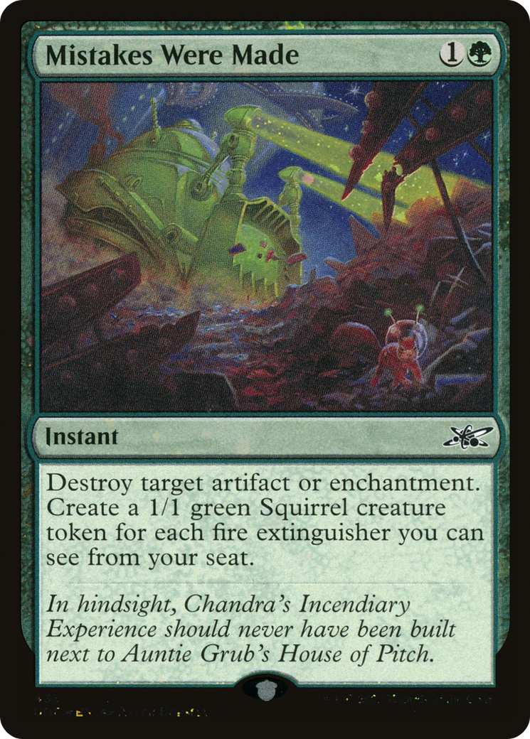 Mistakes Were Made (UNF-433) (Galaxy Foil)