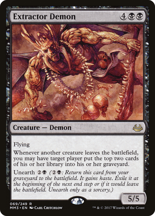 Extractor Demon (MM3-069) (Foil)