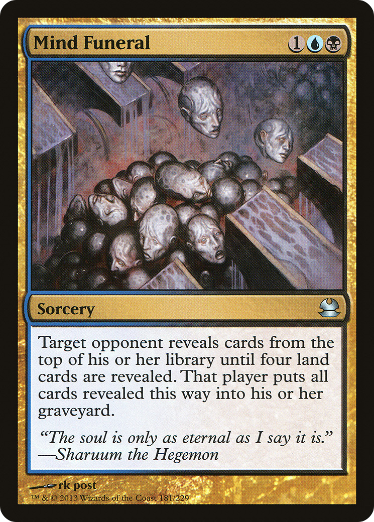 Mind Funeral (MMA-181) (Foil)