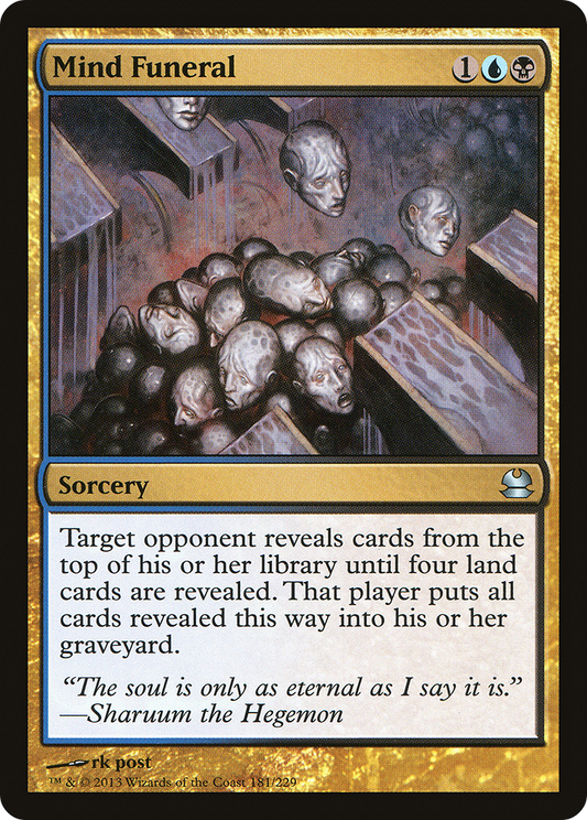 Mind Funeral (MMA-181) (Foil)