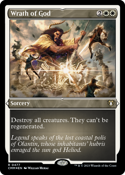 Wrath of God (CMM-477) (Etched Foil)