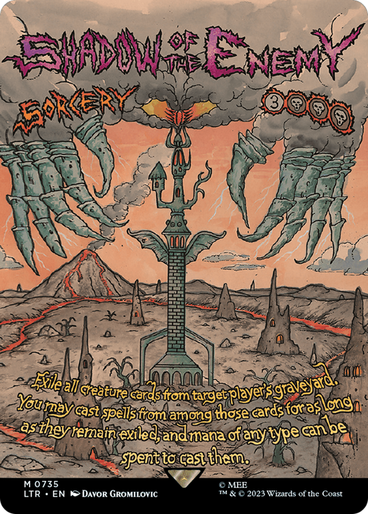 Shadow of the Enemy (LTR-735) (Borderless) (Foil)