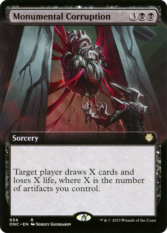 Monumental Corruption (ONC-034) (Extended Art)