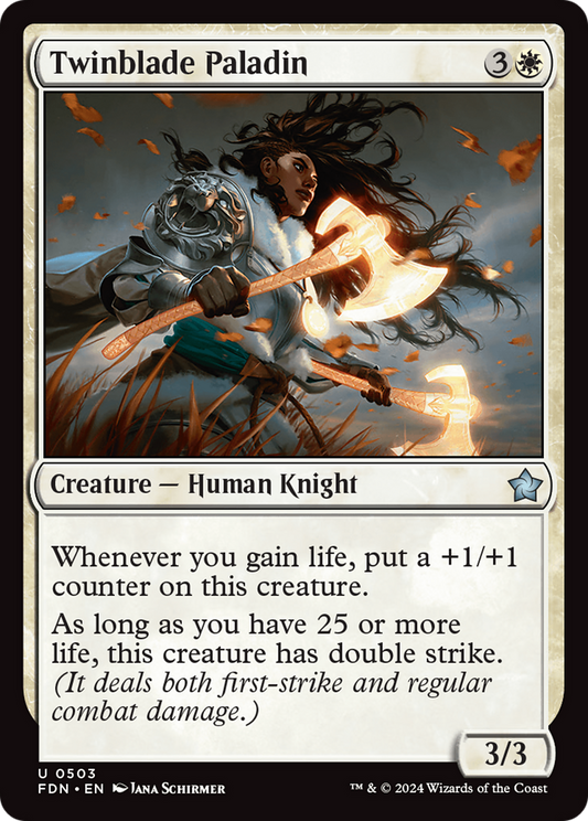 Twinblade Paladin (FDN-503)