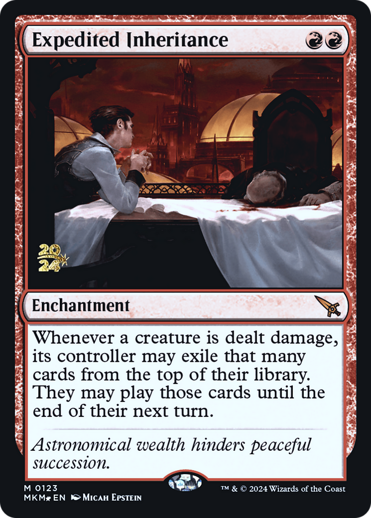 Expedited Inheritance (PRE-123S) (Foil)