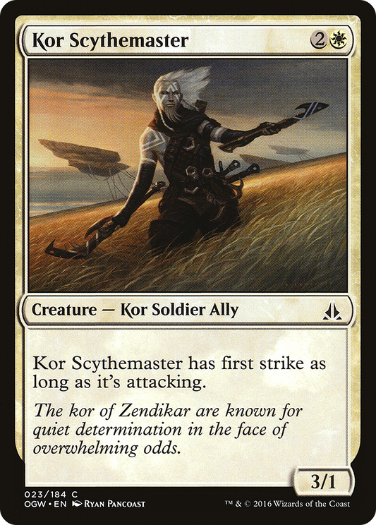 Kor Scythemaster (OGW-023) (Foil)