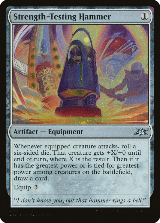 Strength-Testing Hammer (UNF-479) (Galaxy Foil)