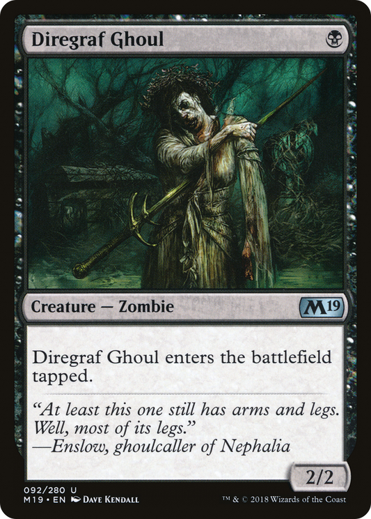 Diregraf Ghoul (M19-092) (Foil)