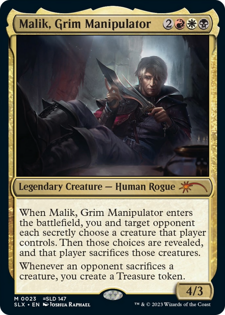 Malik, Grim Manipulator (SLX-023)