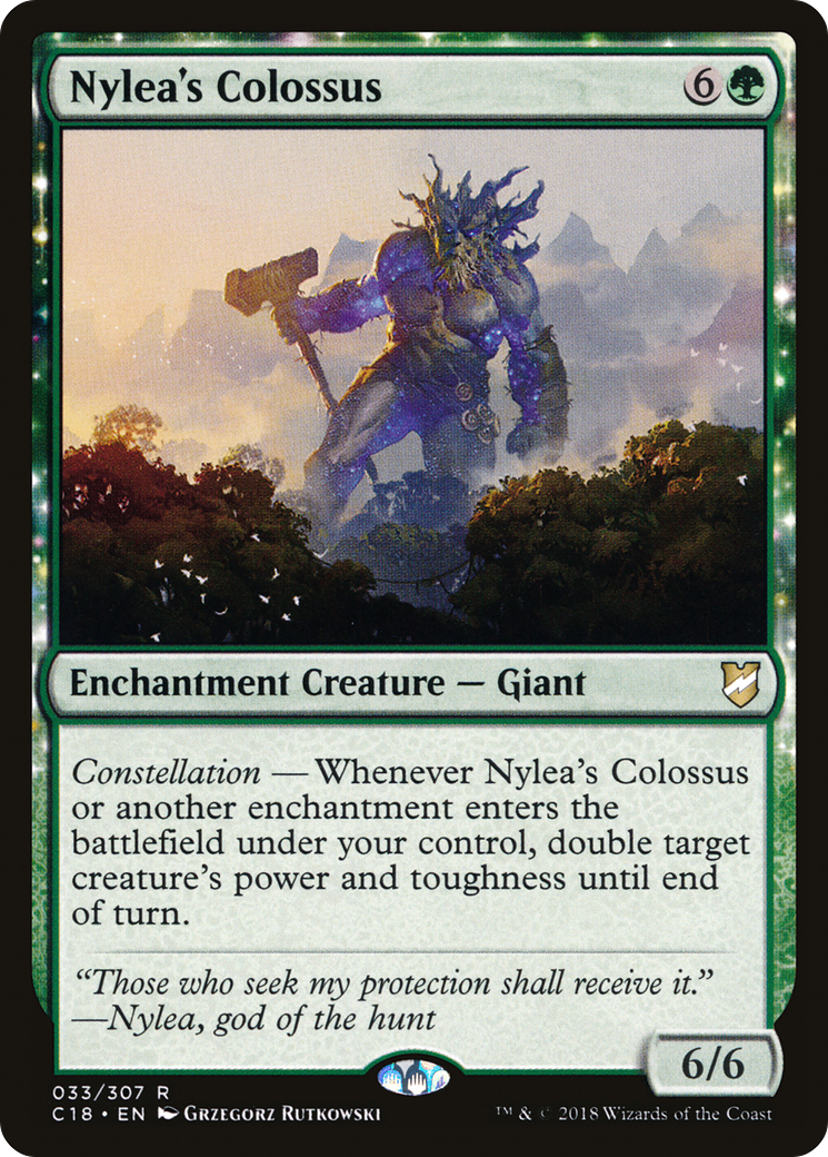 Nylea's Colossus (C18-033)