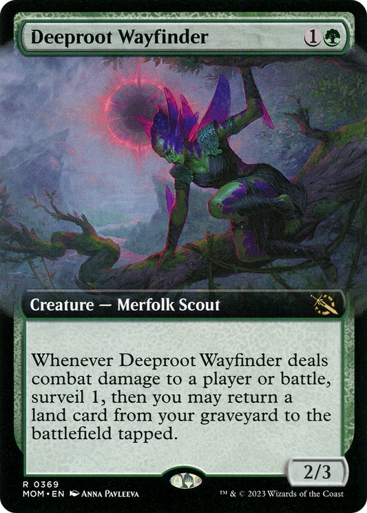 Deeproot Wayfinder (MOM-369) (Extended Art) (Foil)