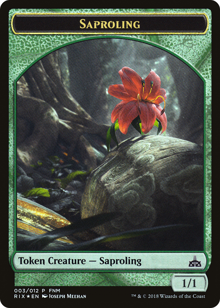 Illusion // Saproling (FNM-003) (Foil)