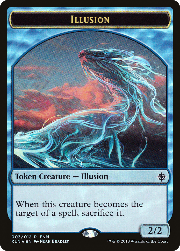 Illusion // Saproling (FNM-003) (Foil)