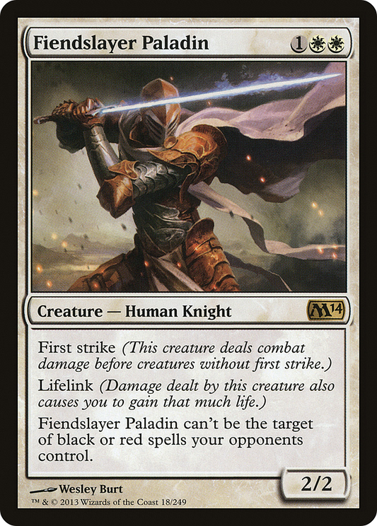 Fiendslayer Paladin (M14-018) (Foil)