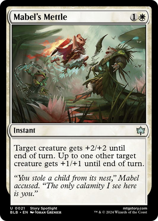 Mabel's Mettle (BLB-021) (Foil)